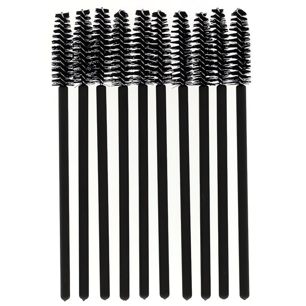 Monikäyttöinen ripsiharja ripsien erotteluun ja kulmien muotoiluun. Hygieeninen 10 kpl pakkaus sopii myös risiiniöljyn levitykseen ja matkalle.