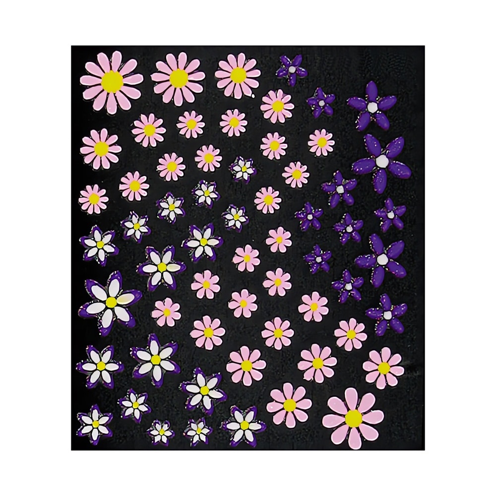 Anna kynsillesi kolmiulotteista tyyliä! Nämä itsekiinnittyvät 3D-kynsikoristetarrat sopivat luonnon- ja rakennekynsille. Täydellinen arkeen tai juhlaan.