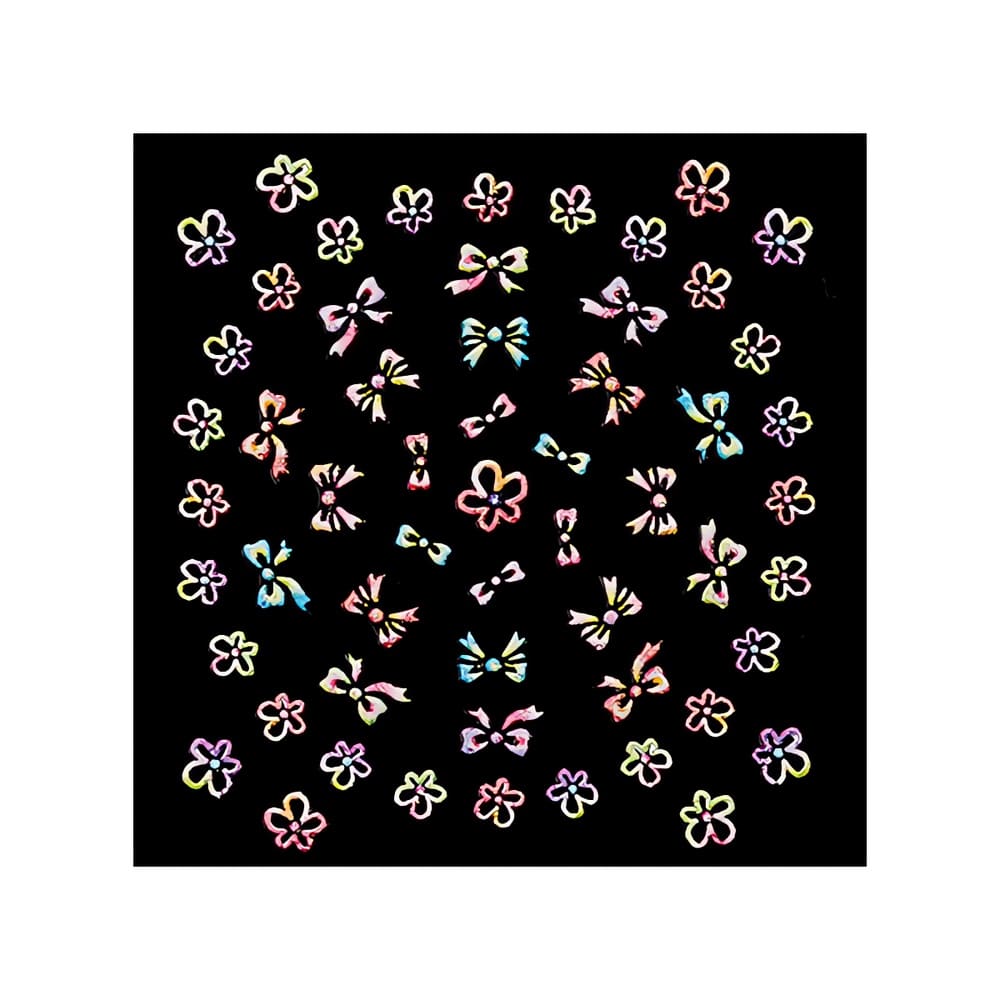 Lisää kynsiisi kolmiulotteista eleganssia vaivattomasti! Peggy Sage 3D-kynsikoristetarrat sopivat luonnon- ja rakennekynsille. Nopea