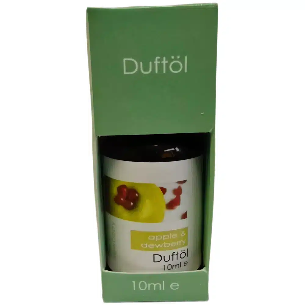 Raikasta kotisi ilmapiiri Apple & Dewberry -tuoksuöljyllä. Öljypohjainen yhdistelmä kirpeää omenaa ja makeaa karhunvatukkaa sopii tuoksulamppuihin ja potpourrei