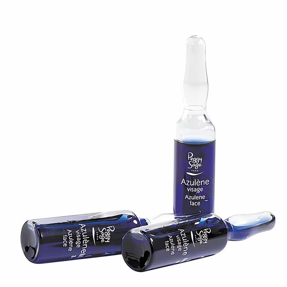 Rauhoittavat öljyampullit herkälle iholle. Azulene lievittää ärsytystä ja kosteuttaa tehokkaasti. Kolmen ampullin pakkaus.