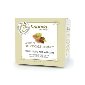 Babaria Natural -voide luomumanteliöljyllä ehkäisee ryppyjä