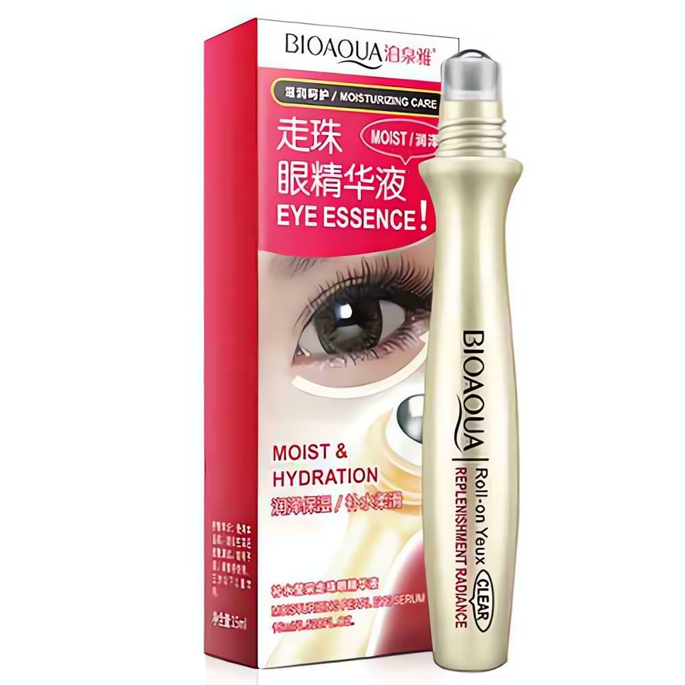 Kosteuttava helmi-silmänympärysseerumi. Kirkastaa