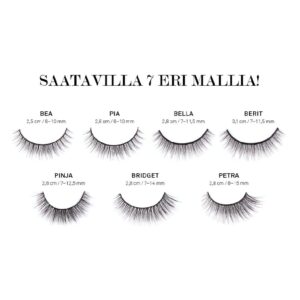 BP Magnetic Lashes Bella tarjoaa kaksi ripsilookia yhdessä paketissa: arkeen ja juhlaan. Helppo vaihtaa alaosaa! Mukana asennusaplikaattori. Vegaaninen ja turva