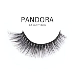 Luo intensiivisen kaareva ja näyttävä volyymiripsi-look ilman liimaa! BP Magnetic Lashes Pandora (CC-kaari) on helppo asentaa