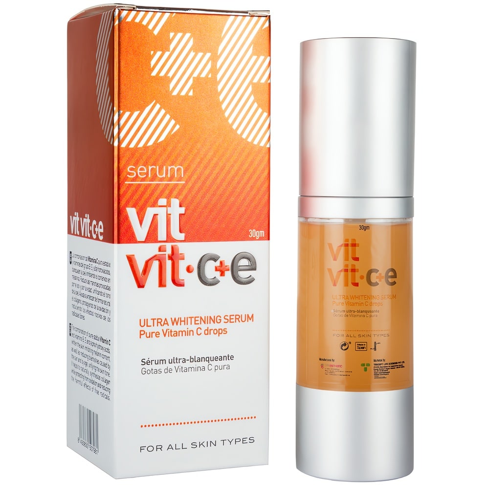 Tehokas C-vitamiiniseerumi vaalentaa pigmenttiläiskiä ja tasoittaa ihon sävyä. Sisältää AHA-happoja ja vitamiineja