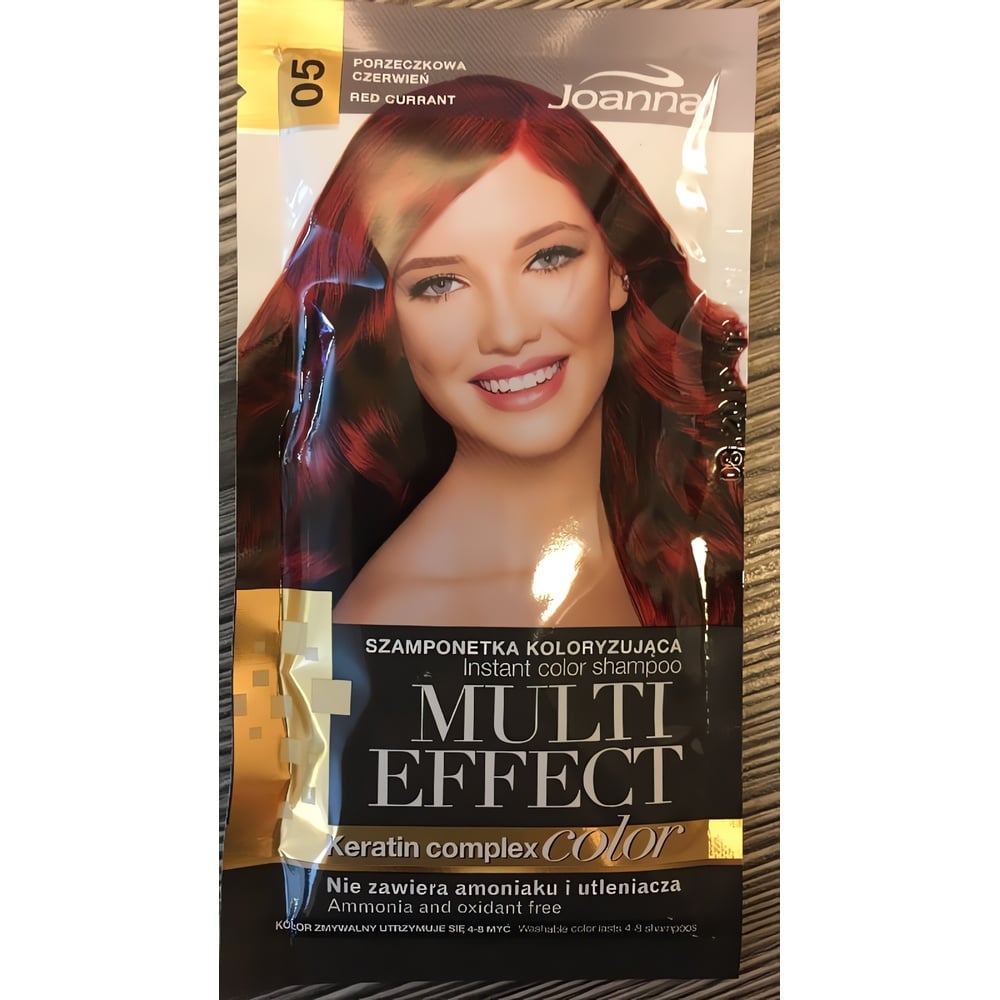 Raikasta hiusvärisi mehukkaalla punaherukan sävyllä. Keratiinia sisältävä sävyte antaa kiiltoa ja eloisuutta ilman ammoniakkia. Kesto 4–8 pesua.