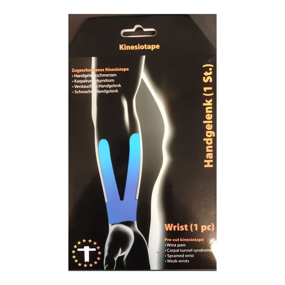 Valmis kinesioteippi ranteelle! Lievittää rannekipua
