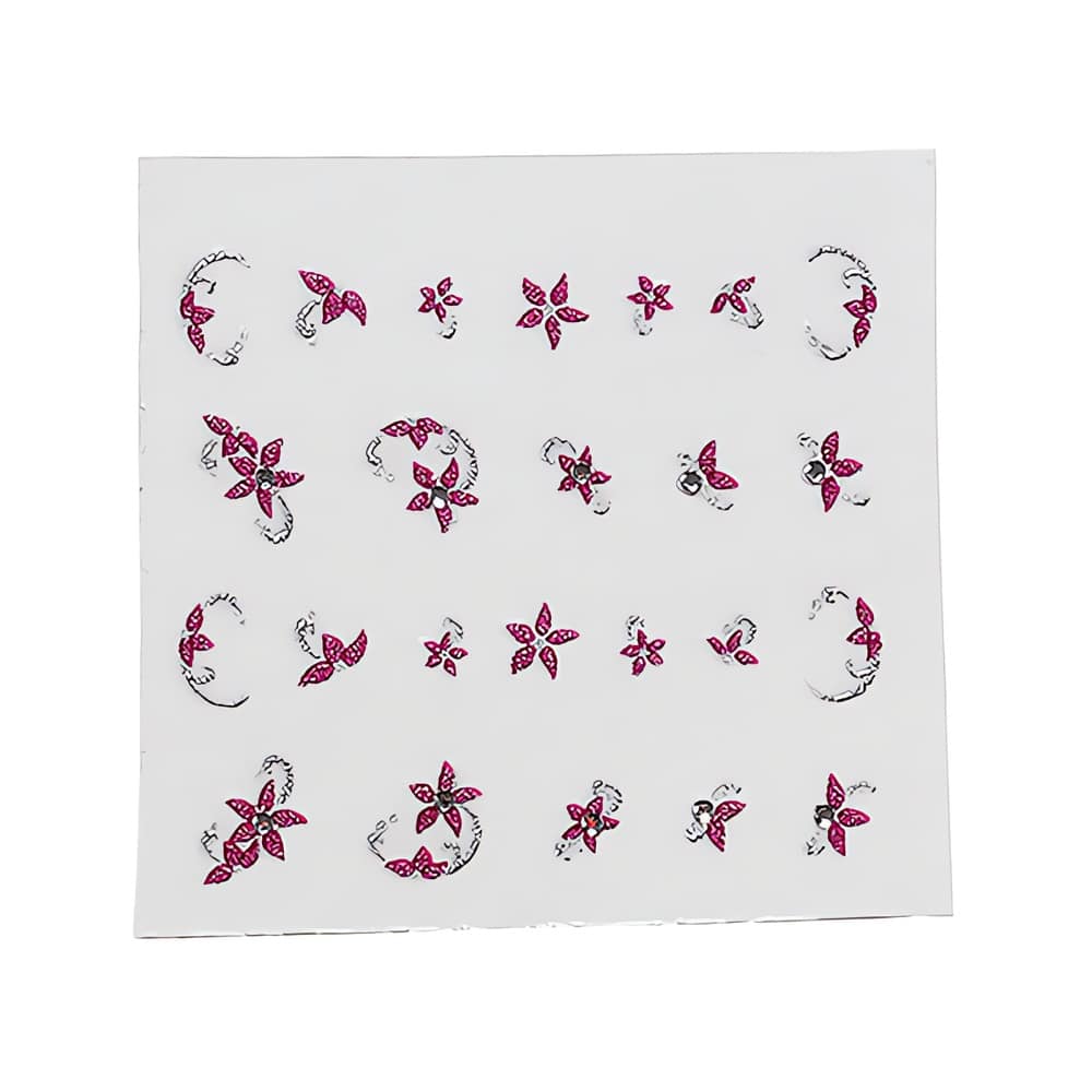 Luo ammattimaiset kynsikoristelut hetkessä! Nämä ohuet ja kestävät tarrat kiinnittyvät täydellisesti ja tuovat upean yksityiskohdan manikyyriisi. Helppoa ja nop