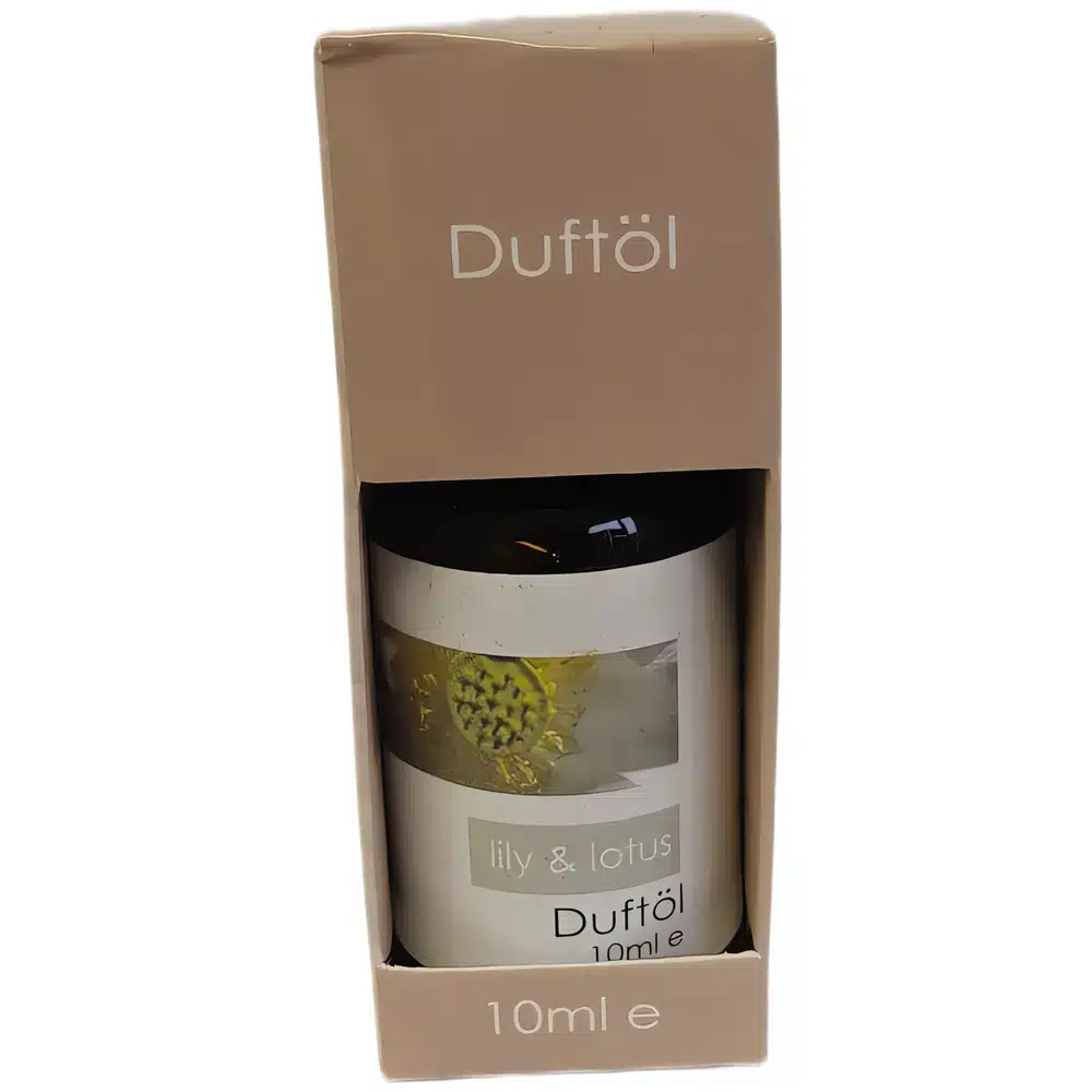 Luo kotiisi harmoninen zen-tunnelma Lily & Lotus -tuoksuöljyllä. Öljypohjainen