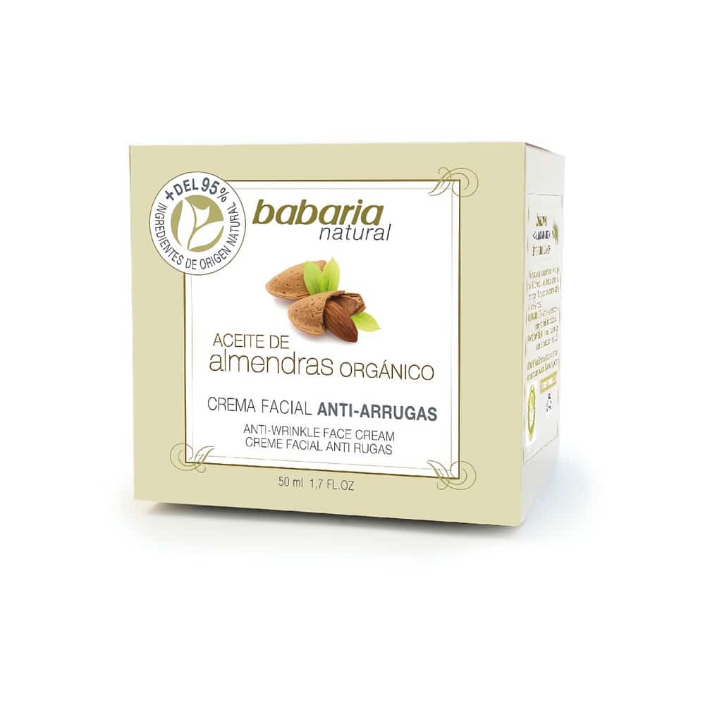 Koe Babarian luonnonmukainen manteliöljyvoide! 95% luonnollisia ainesosia ryppyjä silottavaan tehoon. Dermatologisesti testattu