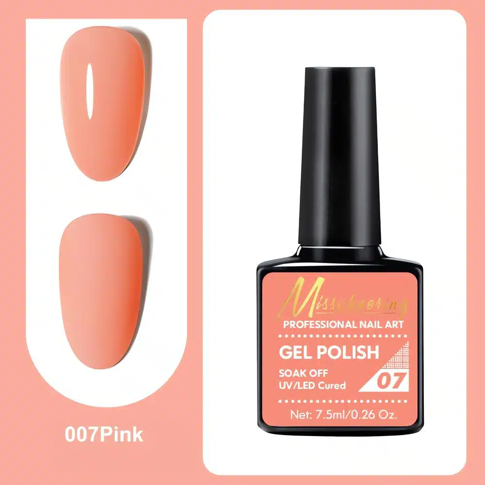 Ammattilaistason Misscheering-geelilakka klassisessa pinkin sävyssä. Luo ajattoman kaunis