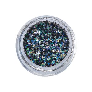 Luo kynsiin tumman ylellistä säihkettä ja kestävää kauneutta tällä upealla Onyx UV-geeliglitterillä. Täydellinen ammattikäyttöön ja näyttäviin kynsikoristeluihi