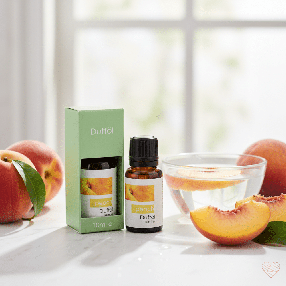 Tuo kotiisi auringon kypsyttämää makeutta Peach-tuoksuöljyllä. Öljypohjainen