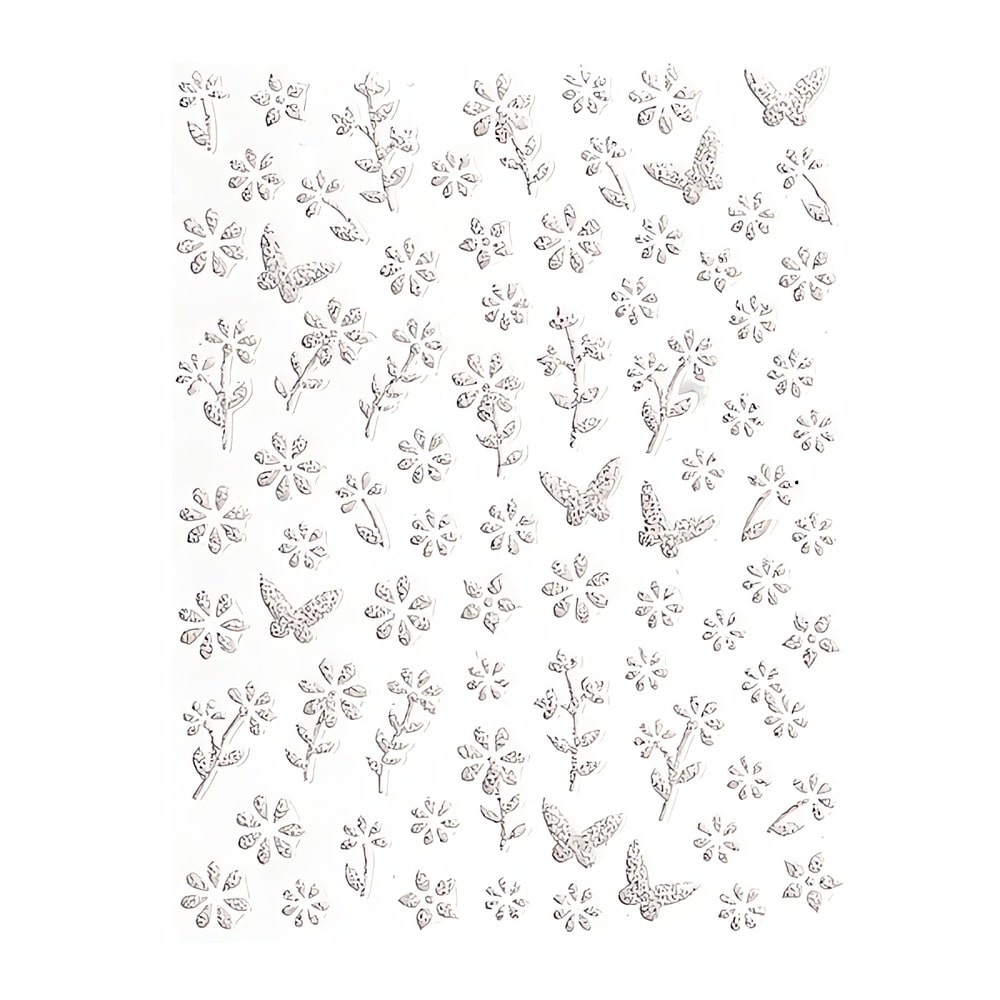 Luo upea 3D-manikyyri tai pedikyyri hetkessä! Nämä itsekiinnittyvät tarrat tuovat kohokuvioidun