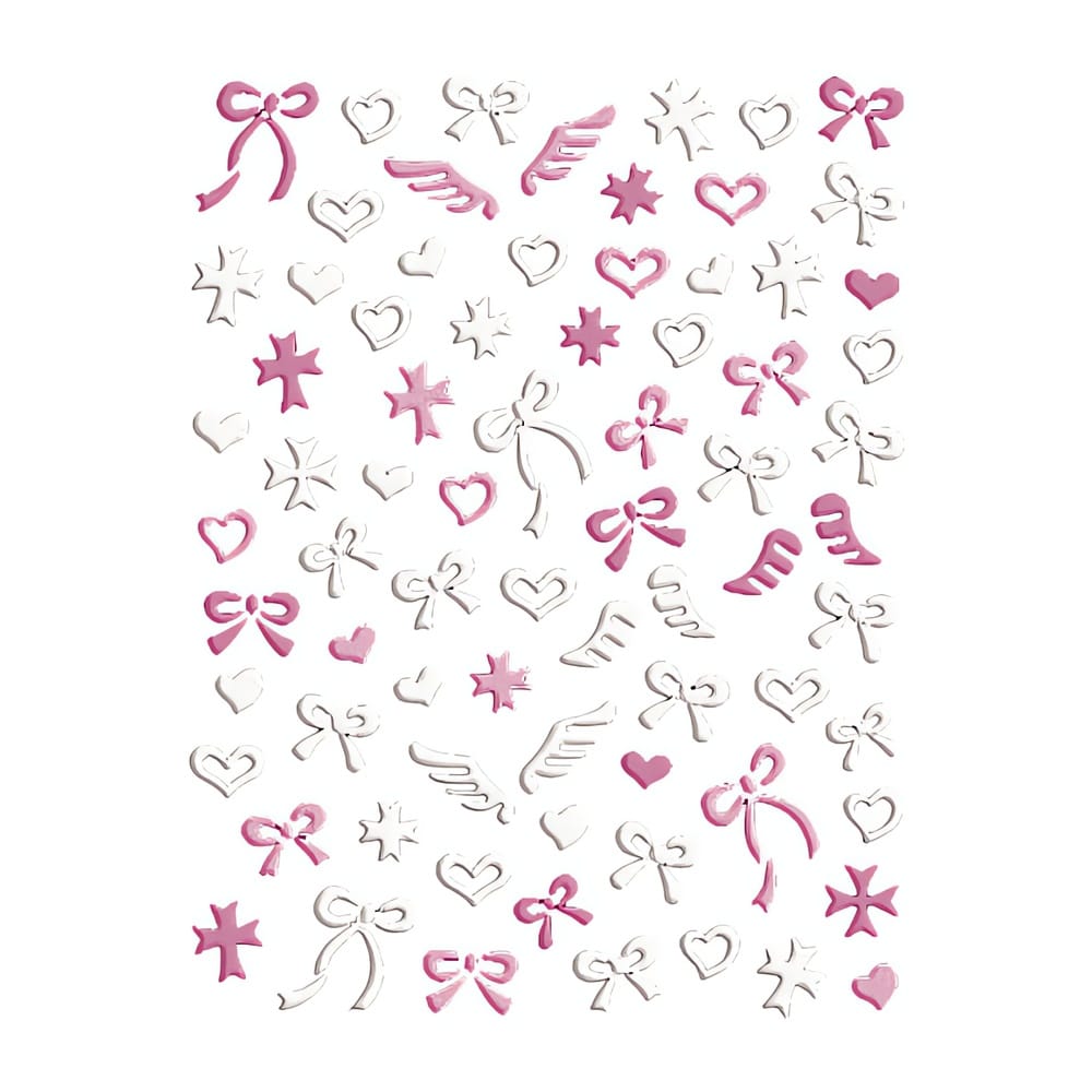 Luo upea 3D-ilme kynsiisi vaivattomasti! Peggy Sage 3D-kynsikoristetarrat tuovat syvyyttä ja tyyliä luonnon- ja rakennekynsille