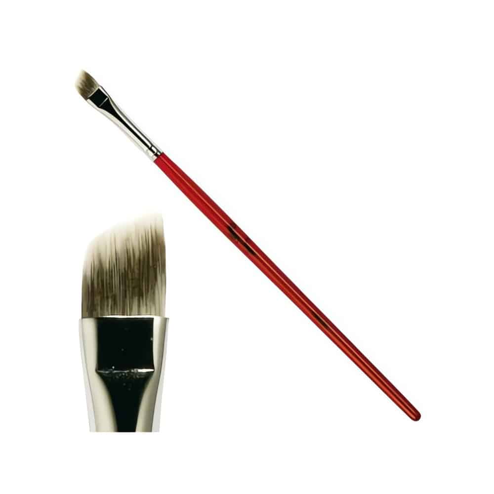 Ammattimainen Peggy Sage -viistosivellin (7mm) tarkkaan silmämeikkiin. Kestävä nylonharjas sopii täydellisesti varjostuksiin