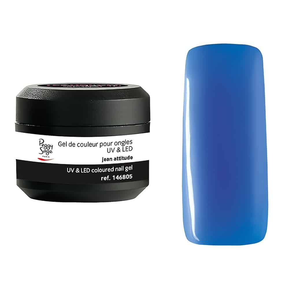 Tuo kynsiin rentoa asennetta Peggy Sage Jean Attitude -sävyllä. Klassinen