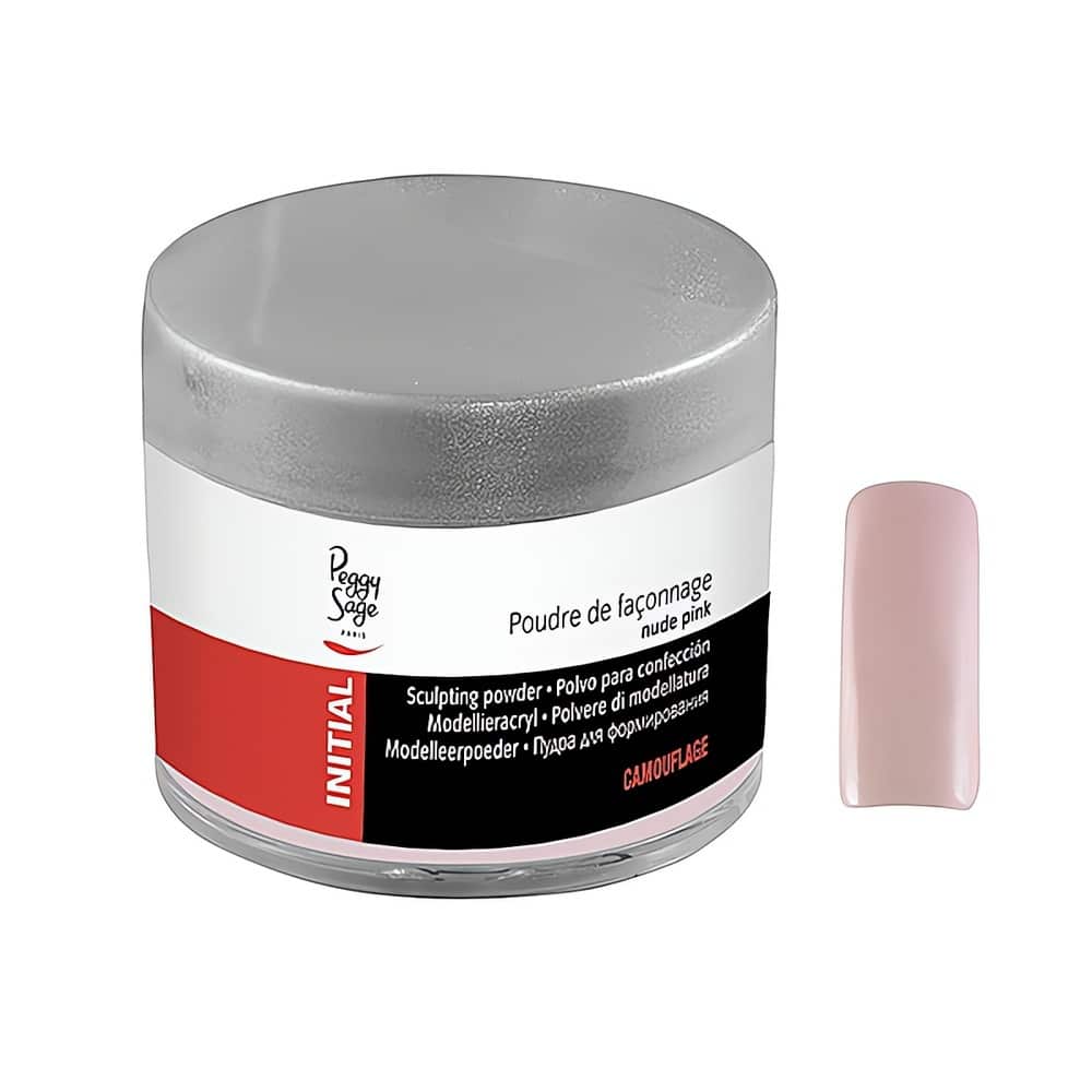 Ammattilaisen 50g pakkaus peittävää "Nude Pink" -akryylijauhetta. Täydellinen kynsipedin pidentämiseen ja luonnonkynnen virheiden peittämiseen. Luo pohjan täyde