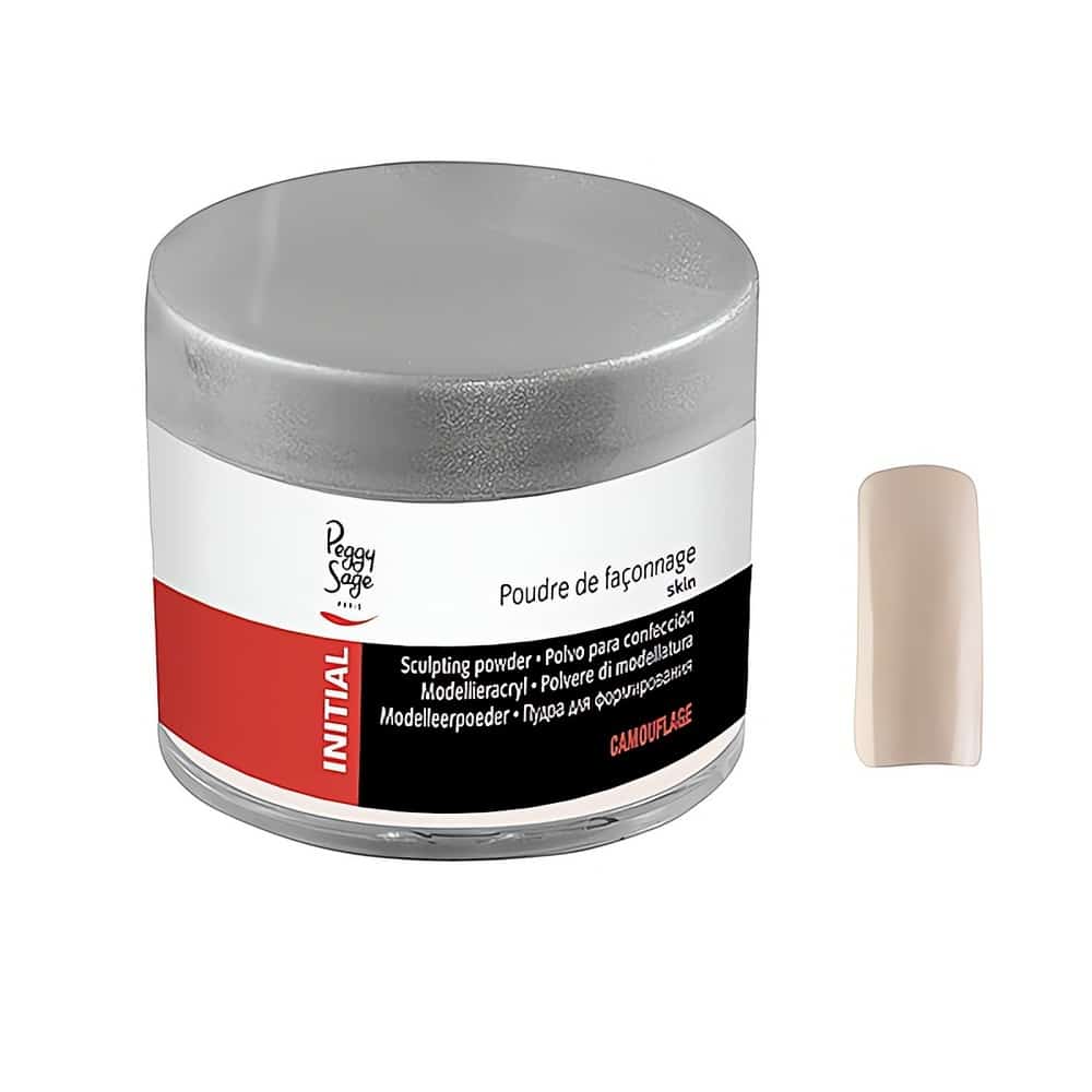 Ammattilaisen 50g pakkaus peittävää "Skin" (ihonsävyinen) akryylijauhetta. Täydellinen kynsipedin pidentämiseen ja luonnonkynnen virheiden peittämiseen. Luo poh