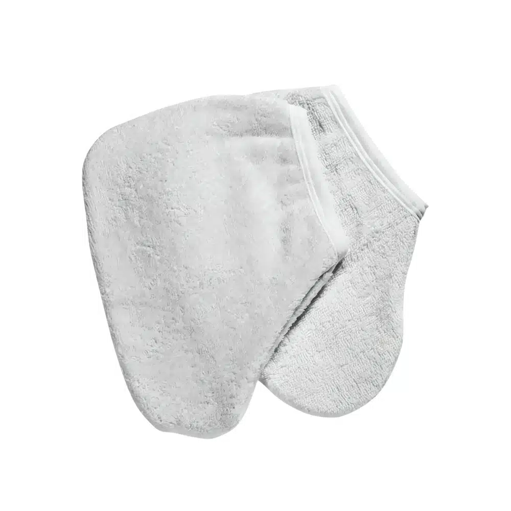 Peggy Sage froteetossut tehostavat jalkahoitoja säilyttämällä lämmön. Täydelliset parafiinihoitoihin ja jalkanaamioille. Pehmeät ja konepestävät.