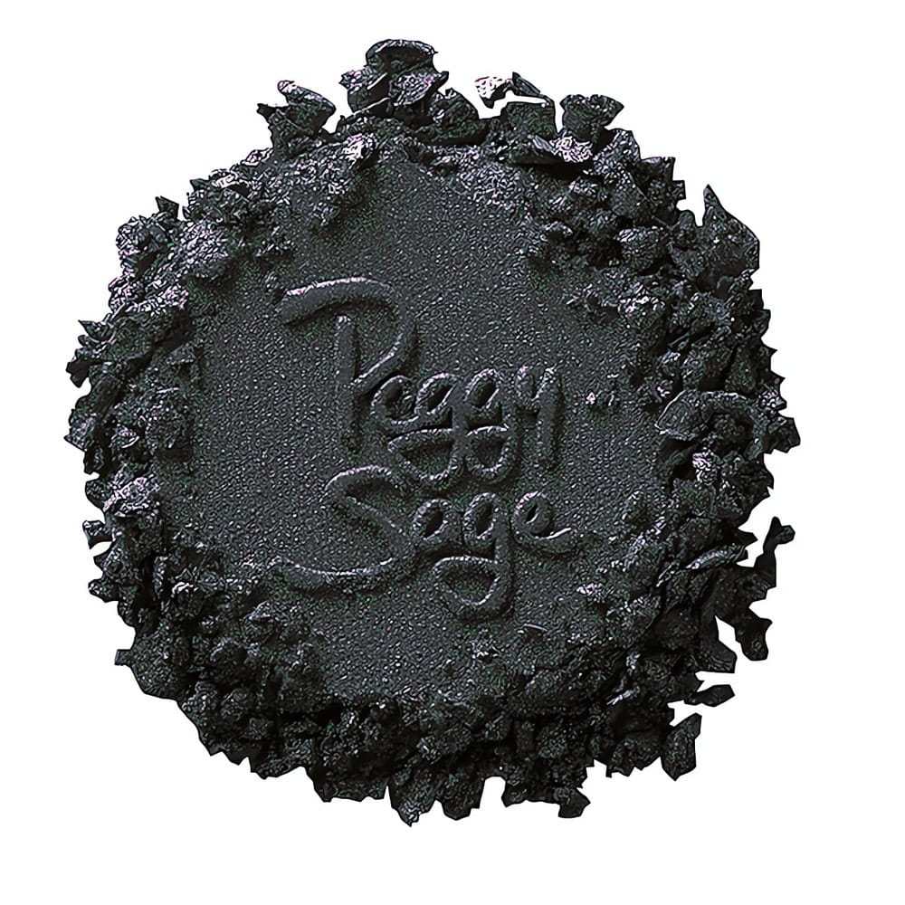 Luo dramaattinen katse Peggy Sage Noir -glitterluomivärillä. Syvä musta pohja ja monivärinen kimallus tekevät iltameikistäsi unohtumattoman.