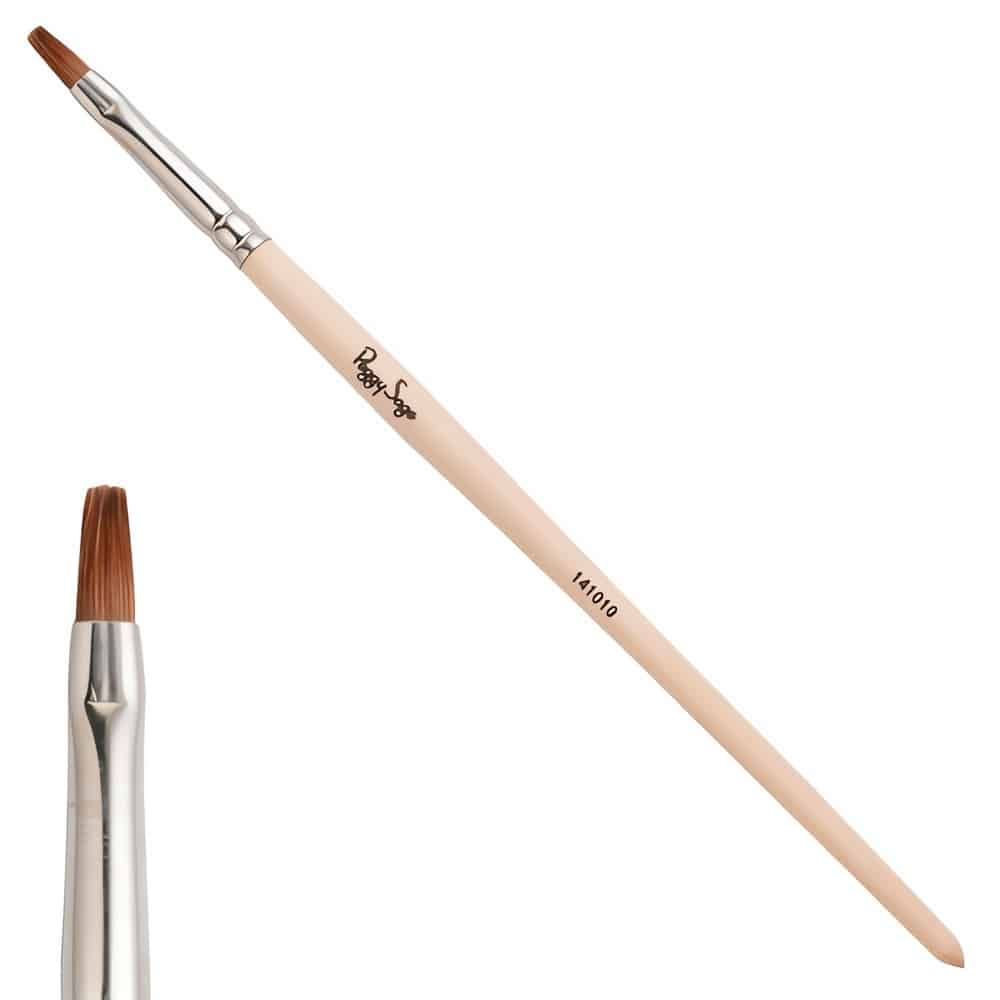 Peggy Sage Golden Flat Small -sivellin on kompakti ja tarkka työkalu akryylikynsiin. Litteä