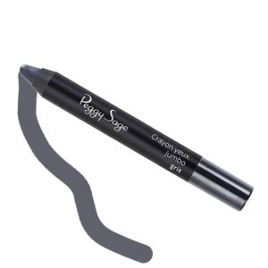 Luo moderni ja kestävä silmämeikki hetkessä Peggy Sage Jumbo Eyeliner -rajauskynällä. Viileän harmaa sävy rajaa tai varjostaa luomia vaivattomasti. 1