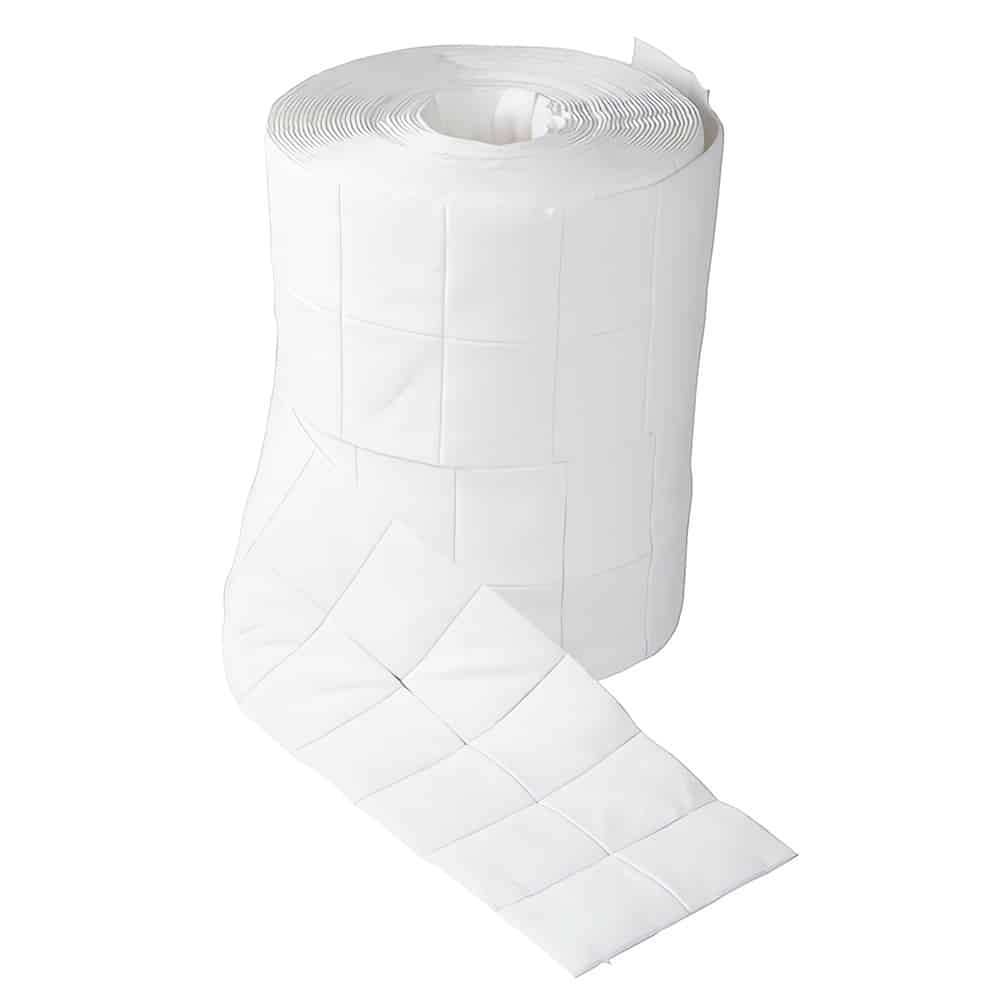 Tehokkaat ja nukattomat Peggy Sage selluloosaneliöt poistavat kynsilakan ja geelijäämät siististi. Riittoisa 1000 kpl pakkaus ammattilaisille ja kotikäyttöön.