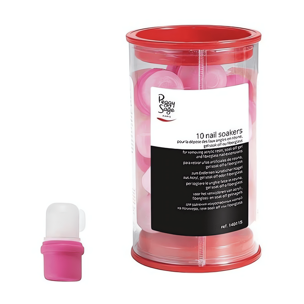 Ammattilaisen 10kpl pakkaus kestäviä kynsienliotuskulhoja. Täydellinen geelilakan