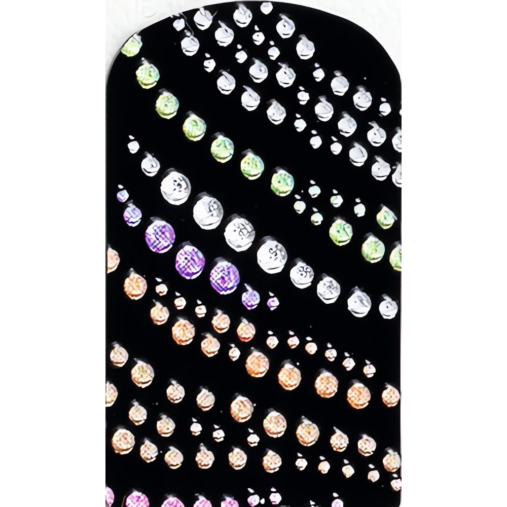 Luo upeita kynsikoristeluita hetkessä! Peggy Sage -kynsifoliot (20 kpl) tuovat kynsiin metallinhohtoa ja kuvioita ilman maalaamista. Helppo ja näyttävä.