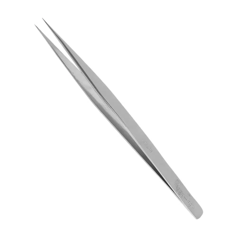 Ammattimaiset tarkkuuspinsetit kynsikoristeluun. Erittäin ohut ja terävä kärki helpottaa pienimpienkin strassien