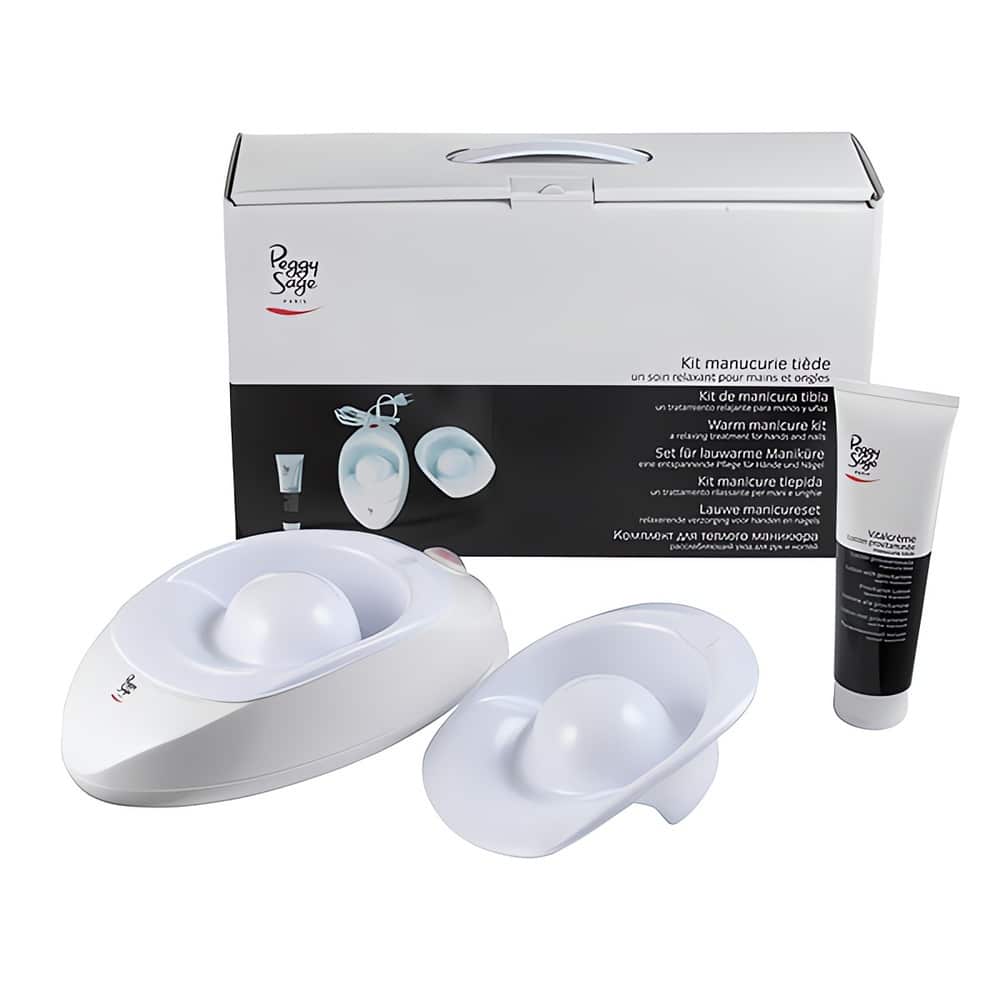 Ylellinen Peggy Sage lämmin manikyyrihoito kotiin tai salonkiin. Tehosta kosteutusta