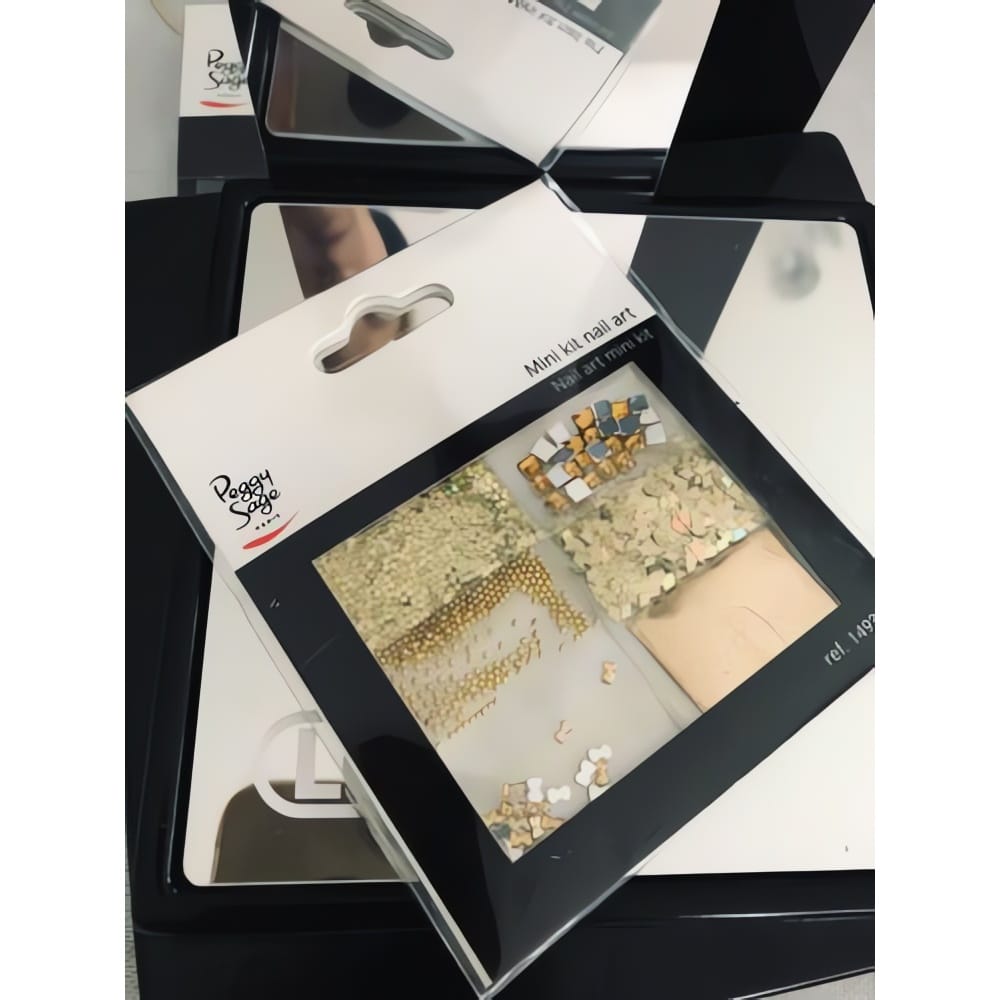 Välttämätön minisetti kimaltavaan kynsitaiteeseen! Tämä lajitelma (Ref. 149312) sisältää valikoiman upeita