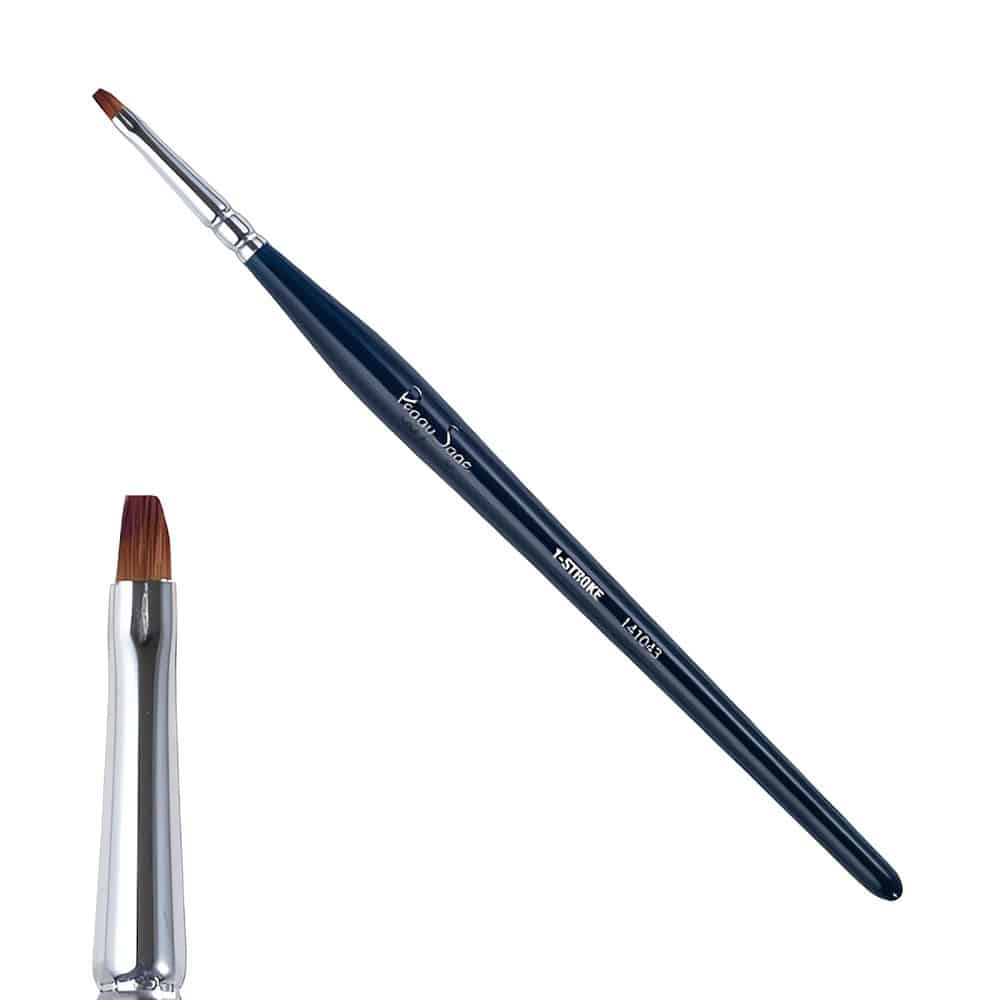 Luo mestarillisia kynsikoristeita vaivattomasti! Tämä Peggy Sage One-stroke sivellin mahdollistaa upeat kukat ja varjostukset yhdellä vedolla. Ammattilaatu.