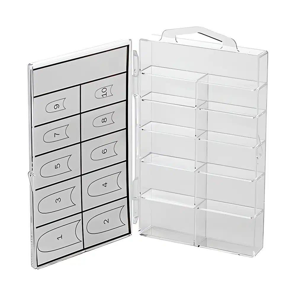 Pidä kynsitipit täydellisessä järjestyksessä ja suojassa! Ammattimainen