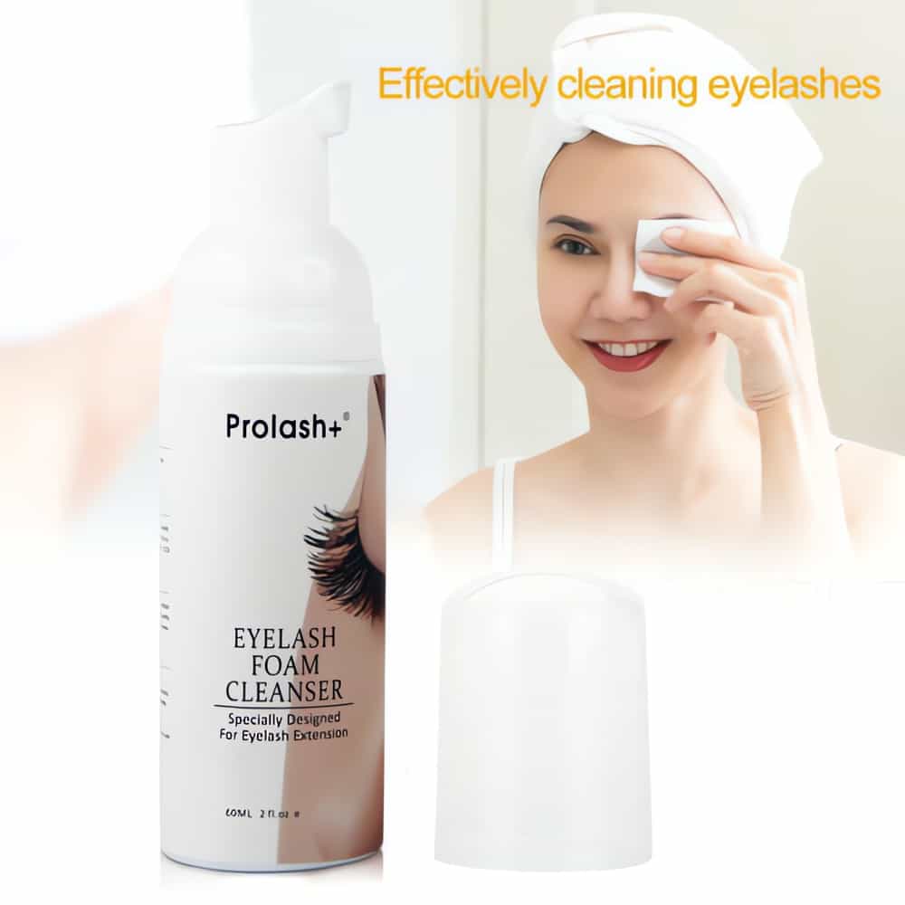 Pidennä ripsienpidennystesi ikää tällä hellävaraisella puhdistusvaahdolla. Puhdistaa tehokkaasti