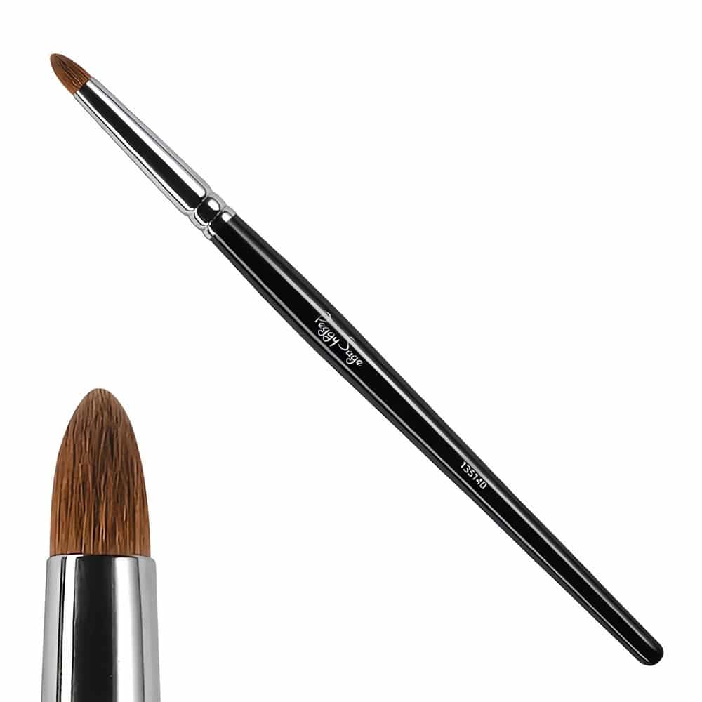 Monikäyttöinen 7mm sivellin aidosta soopelinkarvasta. Täydellinen luomivärin tarkkaan levitykseen