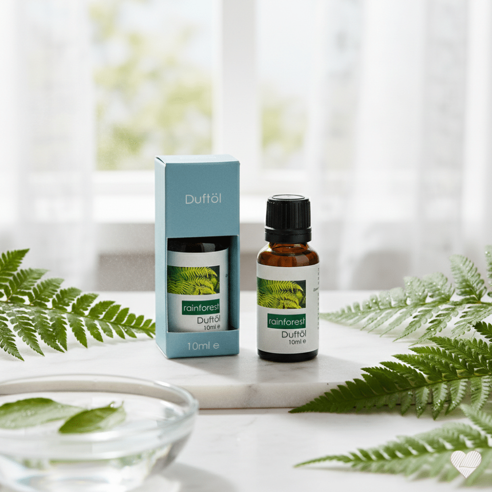 Tuo kotiisi trooppinen raikkaus Rainforest-tuoksuöljyllä. Öljypohjainen ja myrkytön