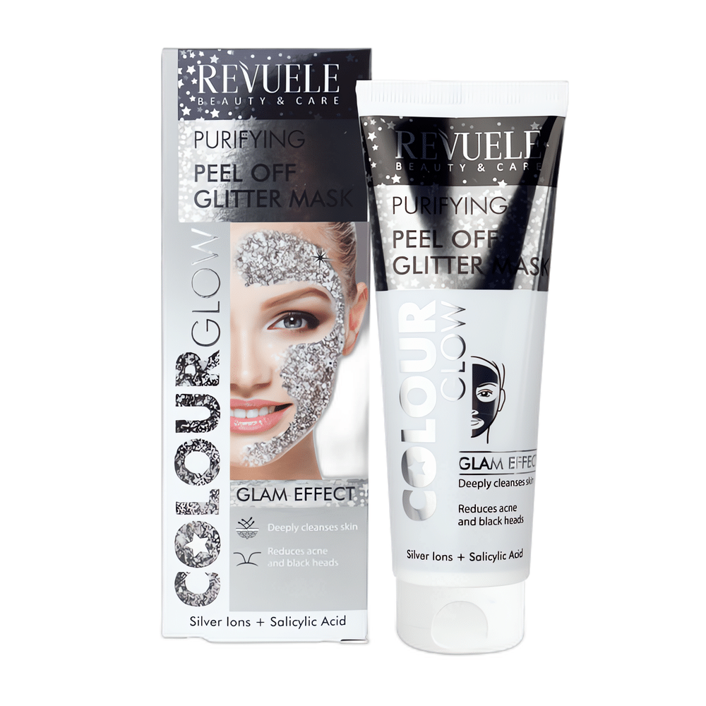 Syväpuhdista ja hemmottele ihoasi Revuelen säihkyvällä hopeanaamiolla! Salisyylihappo syväpuhdistaa huokoset ja hopea-ionit vahvistavat. Pehmeä