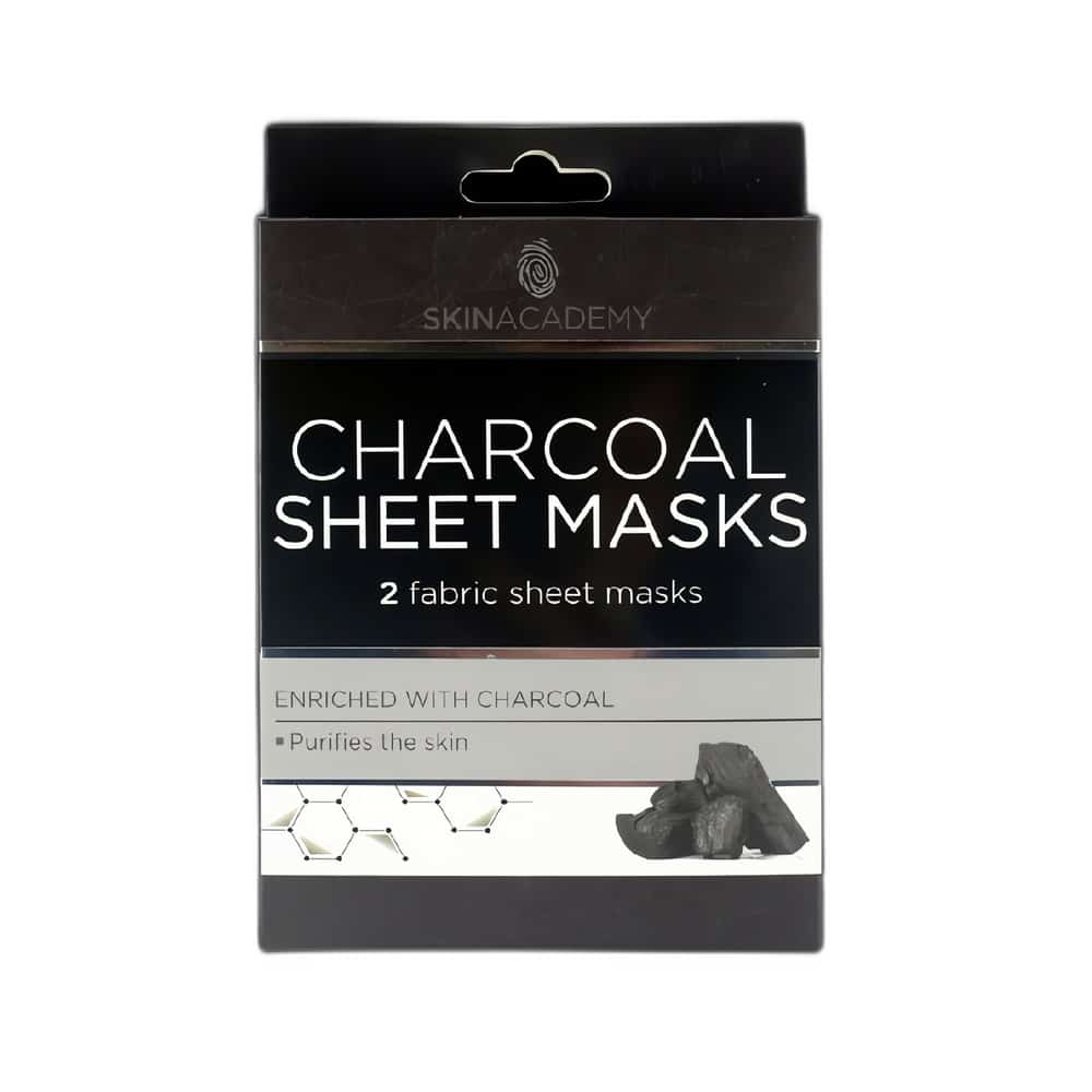 Syväpuhdistava kangasnaamio (2 kpl) aktiivihiilellä. Imee tehokkaasti rasvaa ja epäpuhtauksia ihohuokosista. Ihanteellinen rasvaiselle ja sekaiholle.