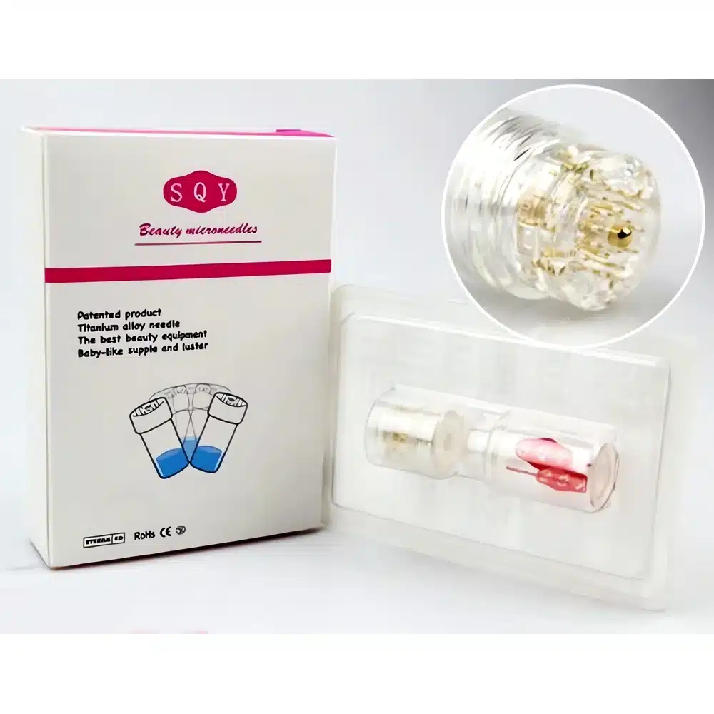 Tehosta seerumisi vaikutusta tällä Derma Stampilla! 20 titaanista mikroneulaa uudistaa ihoa ja taistelee ikääntymisen merkkejä vastaan.