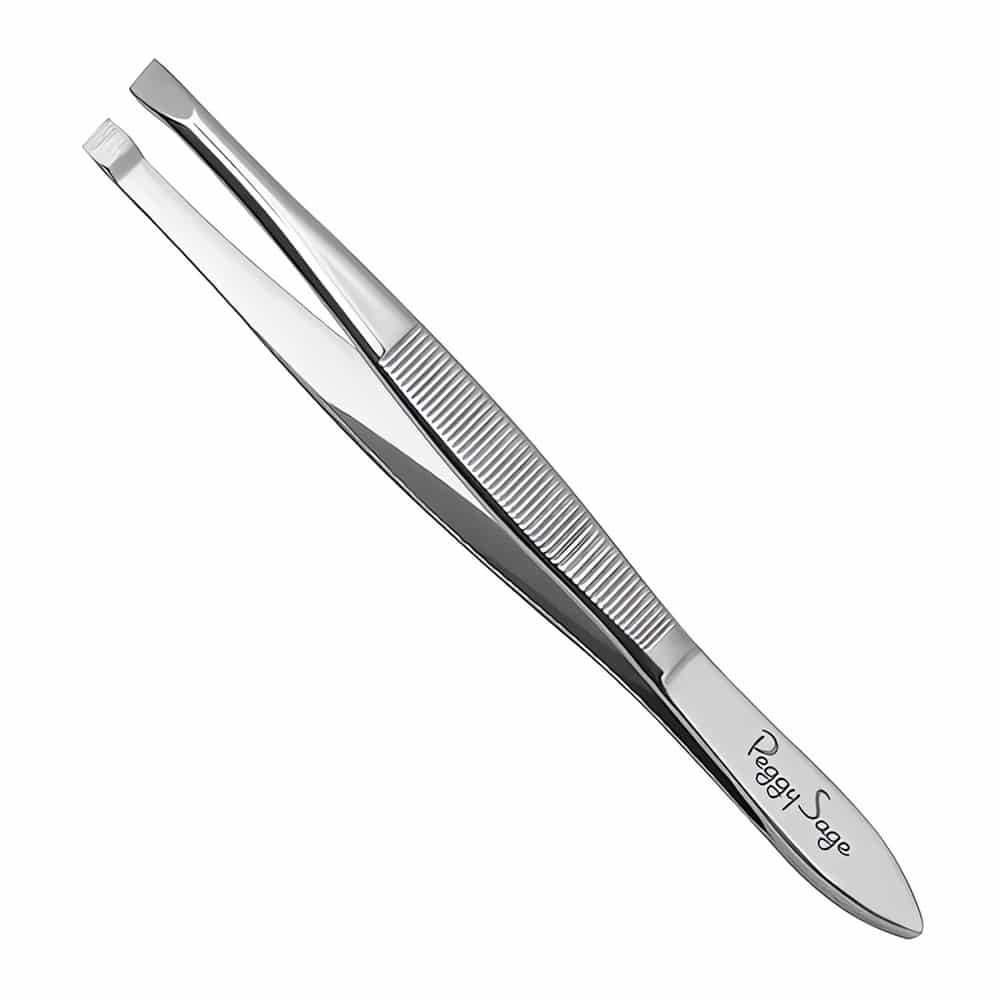 Ammattilaisen ergonomiset pinsetit tarkkaan työhön. Taivutettu 'offset'-muotoilu parantaa näkyvyyttä ja joustava puristusote vähentää käden rasitusta.