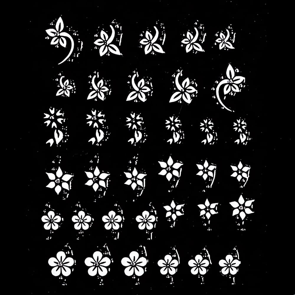 Luo upeita ja siistejä valkoisia linjakuvioita kynsillesi vaivattomasti. Nämä ohuet ja itsekiinnittyvät tarrat sopivat täydellisesti moderniin manikyyriin.