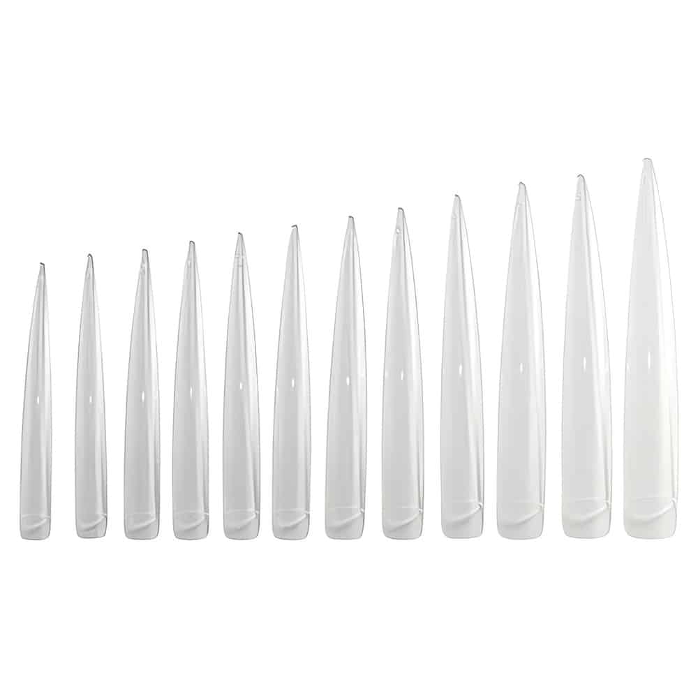 Luo näyttävää kynsitaidetta ammattilaistason ylipitkillä ja kirkkailla tipeillä. Täydellinen pohja luoville lakkauksille ja koristeille. Pakkaus sisältää 24 kpl