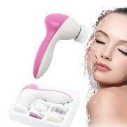 Monipuolinen BeautyCare kasvoharja 5 vaihdettavalla päällä puhdistaa