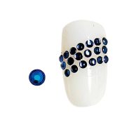 Upeat Crystal Meridian Blue Swarovski-kristallit kynsiin. Ainutlaatuinen