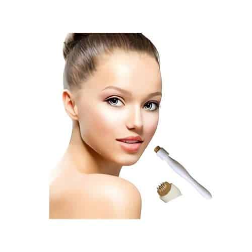 Tehosta ihonhoitotuotteiden imeytymistä ja hoida hienoja juonteita. 0.75mm mikroneulausleimasin on turvallinen ja tarkka väline kasvojen ihon kirkastamiseen.