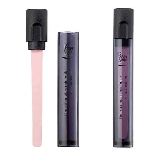 Mineral nail file - musta