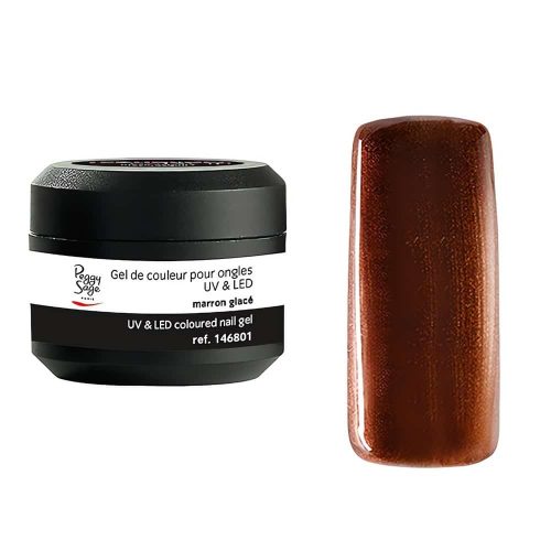 Tuo kynsiin ylellisyyttä Peggy Sage Marron Glacé -sävyllä. Lämmin